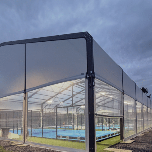 Terrains padel Semi-couvert